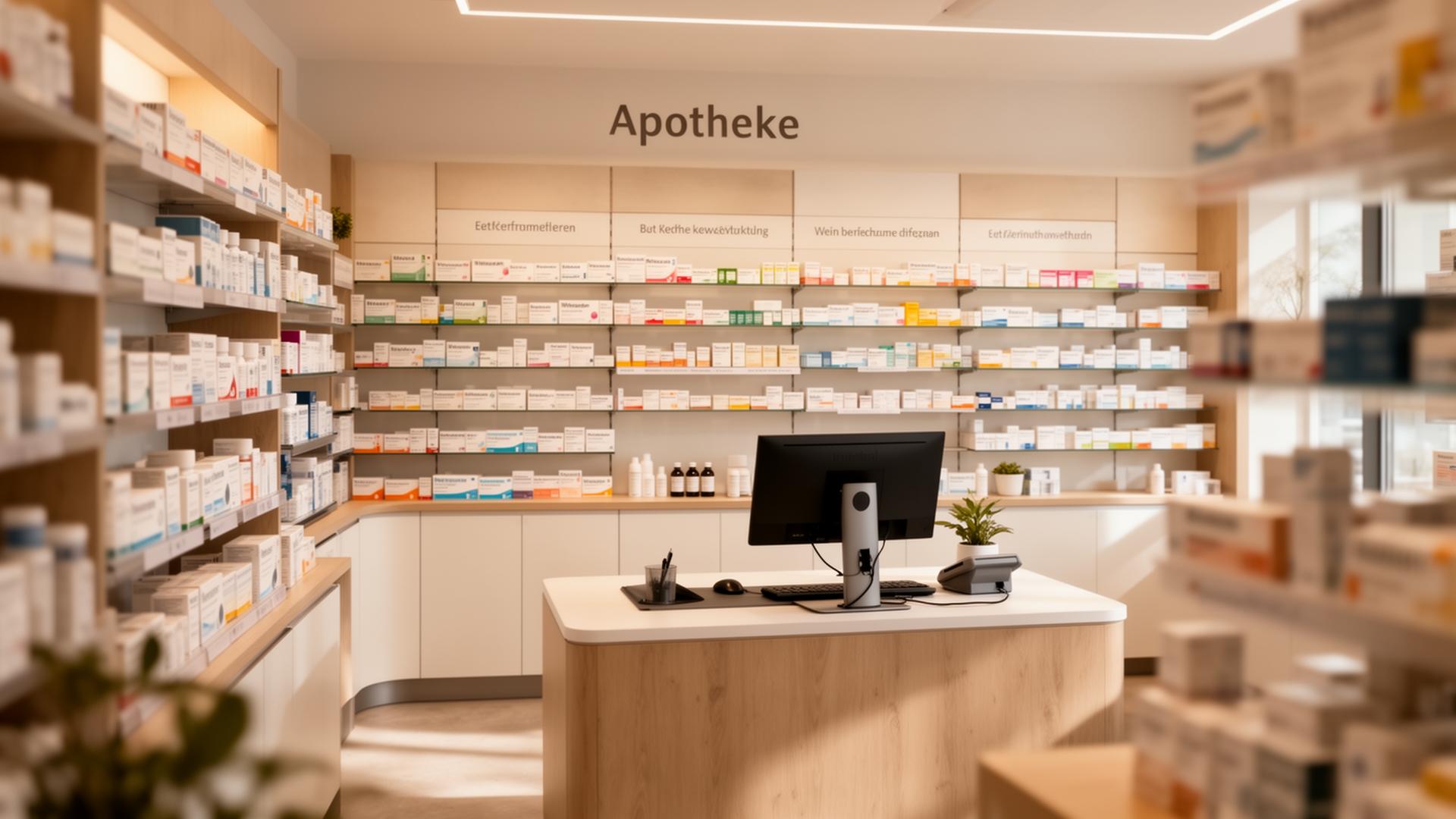 Moderne Apotheke